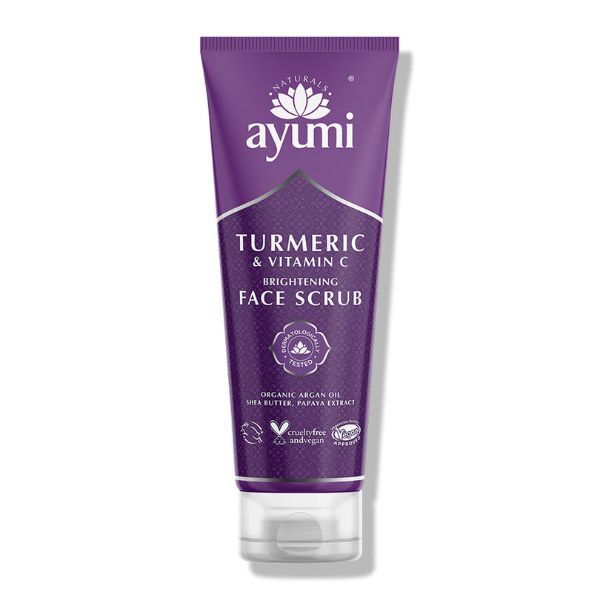 Ayumi Naturals Scrub viso al bergamotto e curcuma 125 ml