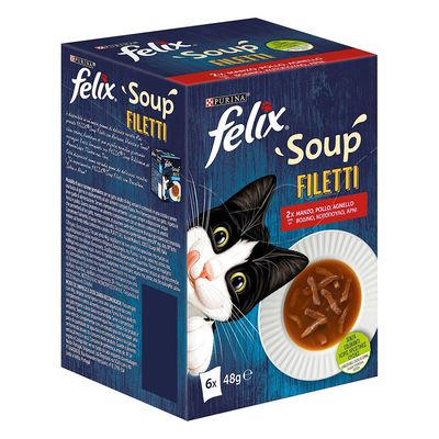 Felix suppe møre strimler 6 x 48 g