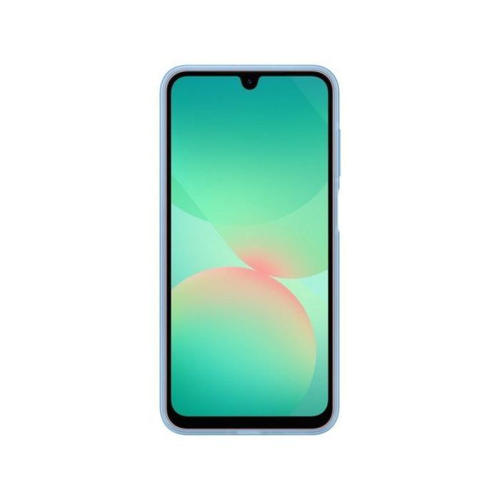 Cover posteriore per Samsung Galaxy A26 con slot per scheda, colore blu