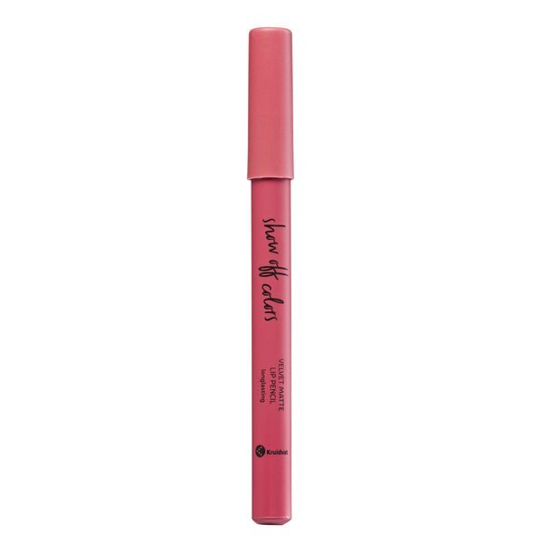 Kruidvat Show Off Colors 040 Cute Pink Velvet mat olovka za usne 1.2 g