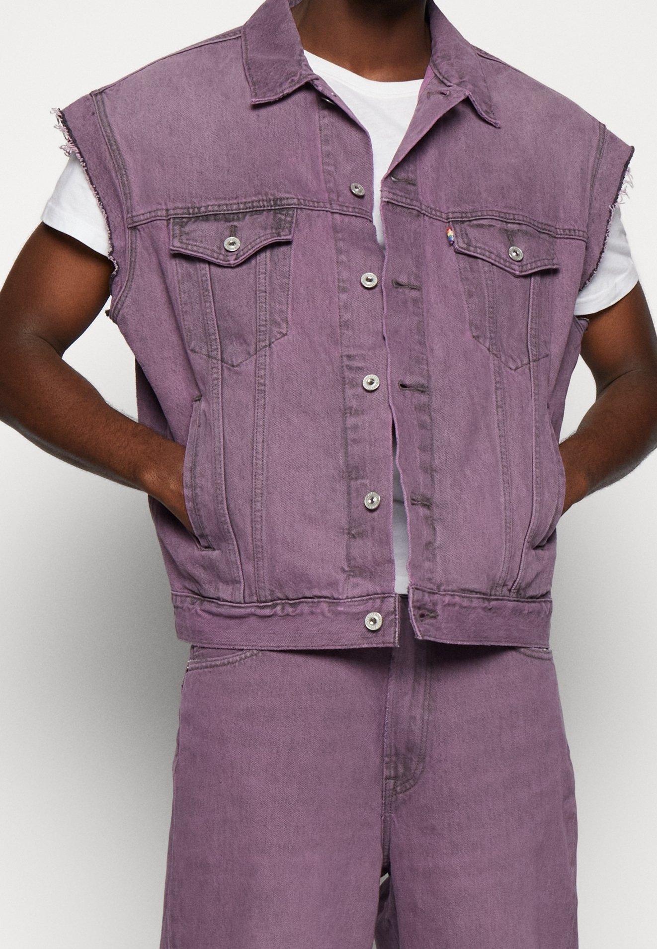 Levi's® Denimjakke - lilla