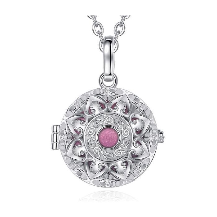 Pregnancy bola cage flower sun pink ball pregnancy jewelry