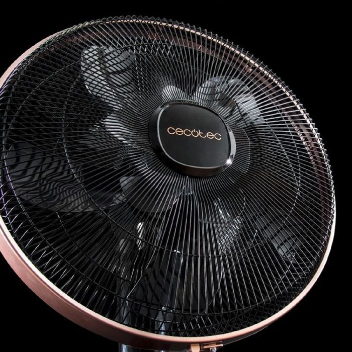 Ventilador de pedestal Cecotec EnergySilence 1040 SmartExtreme. 28 W, motor de CC, 3 velocidades, temporizador, pantalla LED, control remoto.