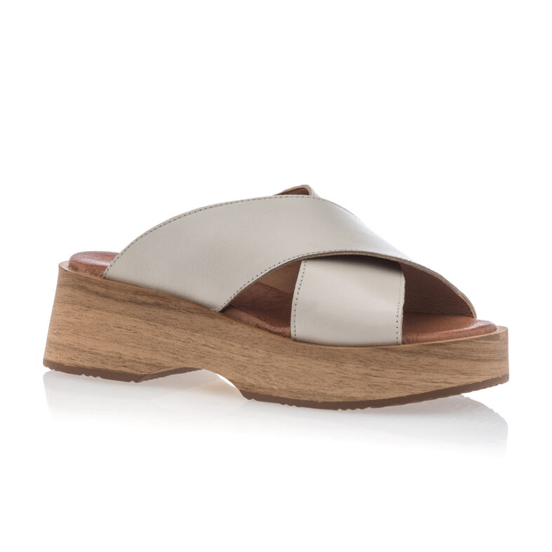 Mules / sabots Femme Beige