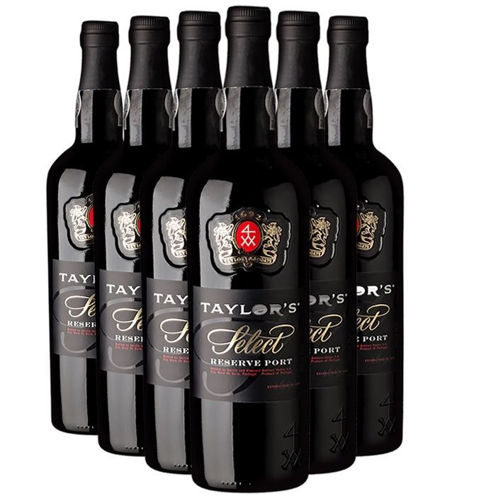 Taylor's Porto Select - Vin Rouge du Portugal (6x75cl) Moelleux
