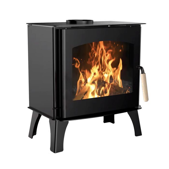 Estufa de leña Dita de 11,8 kW, troncos de 52 cm, Sannover