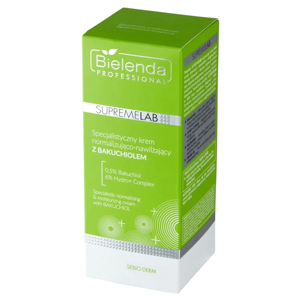 Bielenda Professional Supremelab Sebio Derm Specjalistyczny krem normalizująco-nawilżący