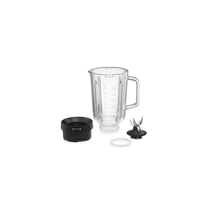 Blender + Moulin à grains - Lagrange - 609010 - 1200 Watts - 2 Litres - Inox et verre