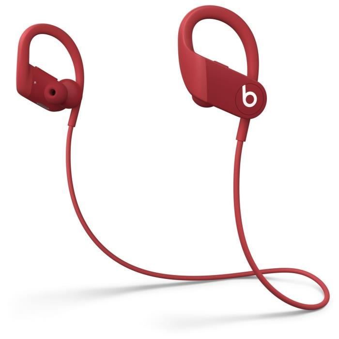 Powerbeats High-Performance Wireless-Kopfhörer – Rot