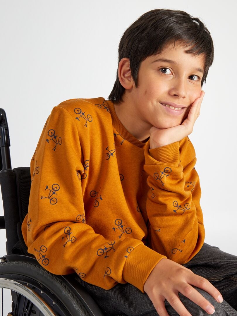 Sudadera de felpa So Easy - MARRÓN
