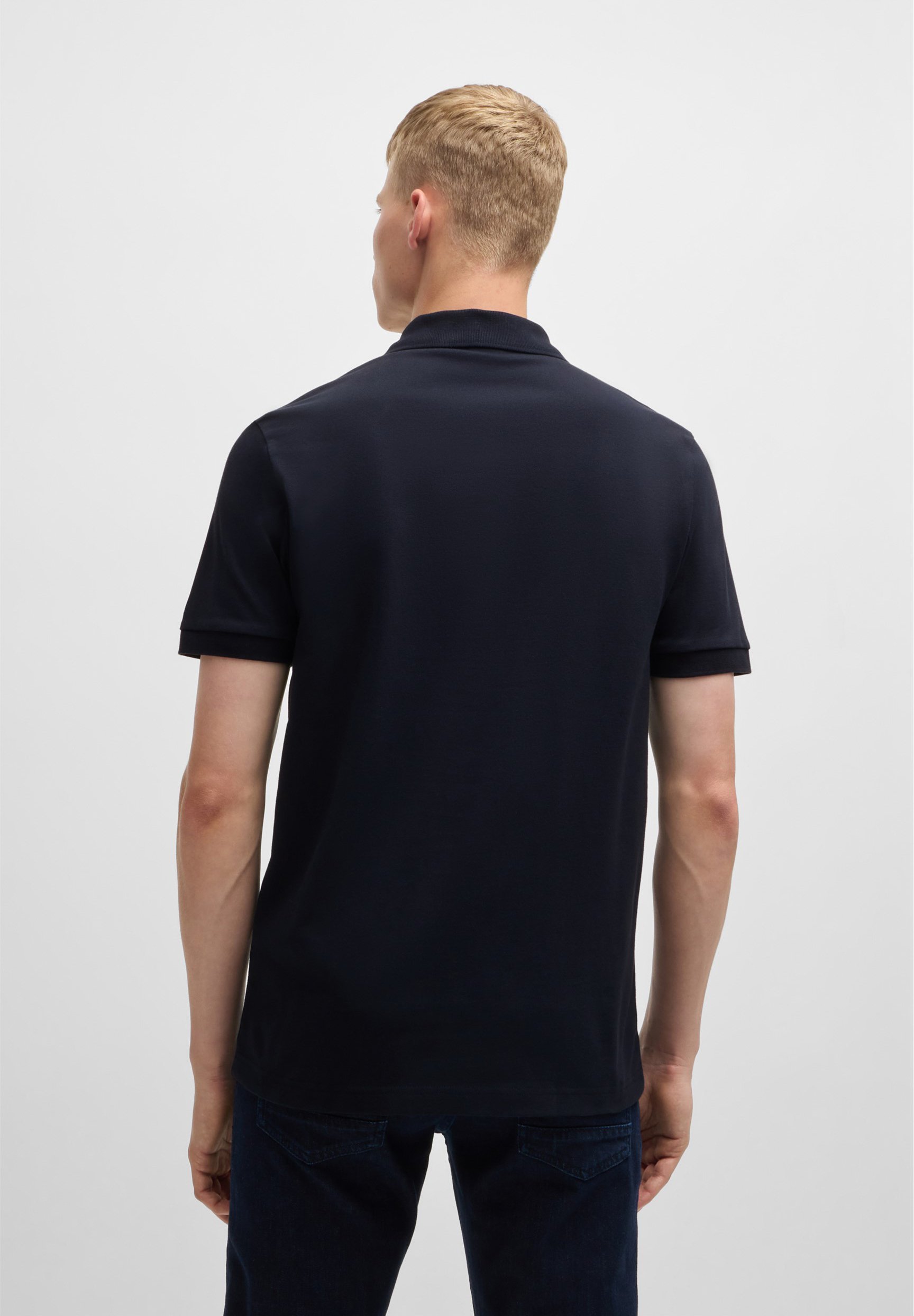 BOSS PASSENGER - Tricou polo - albastru închis