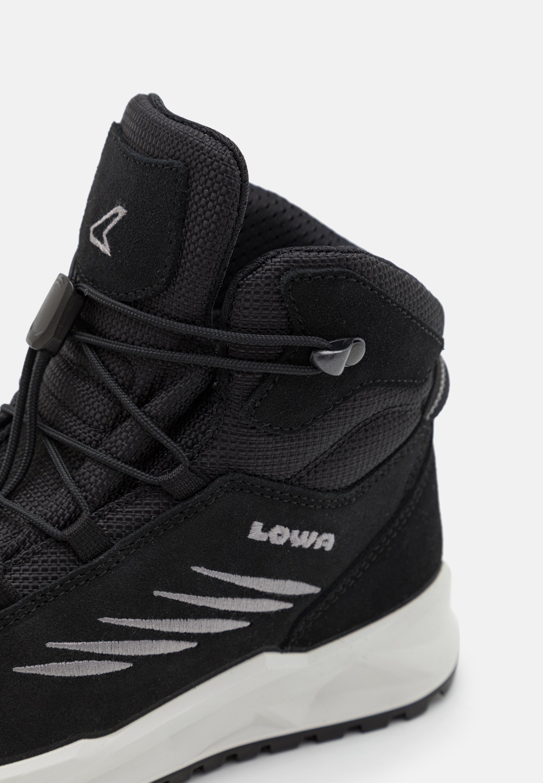Lowa CALLISTO GTX MID JR UNISEX - Zimné topánky - čierna/biela