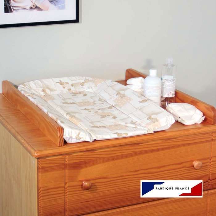 Looping Changing Mat | Waterproof PVC, Made in France | Lapinou