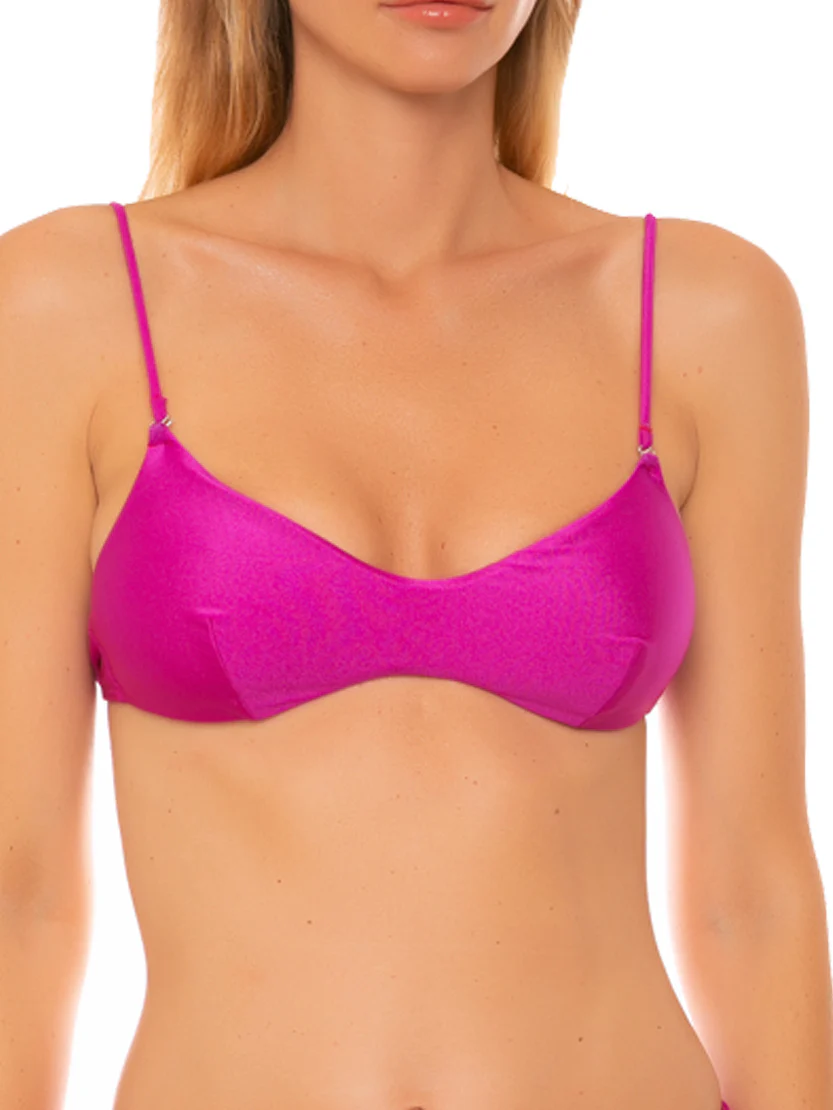 brassière fuchsia (bretelles vendues séparément) | Collection Aper