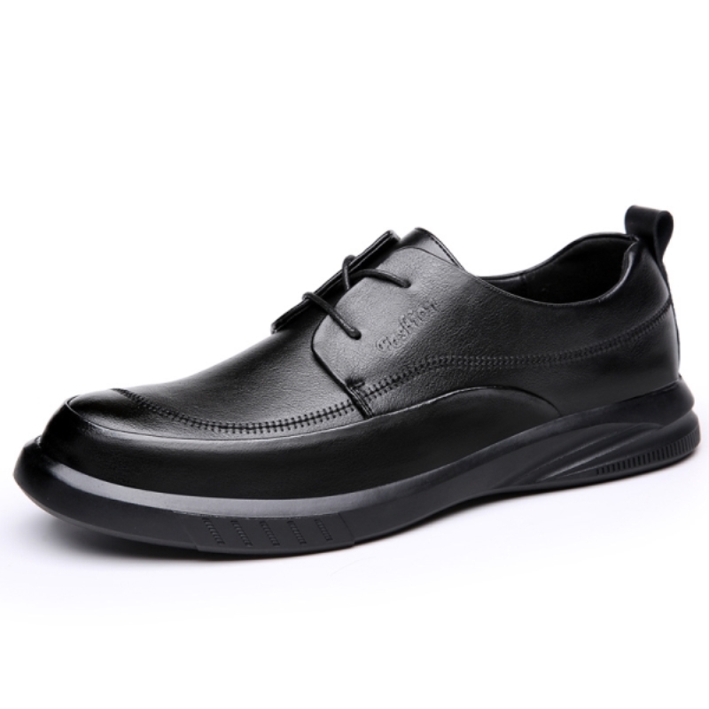 Scarpe Oxford da uomo eleganti e di lusso, in pelle PU traspirante, scarpe formali in gomma, scarpe da ufficio, per feste e matrimoni.