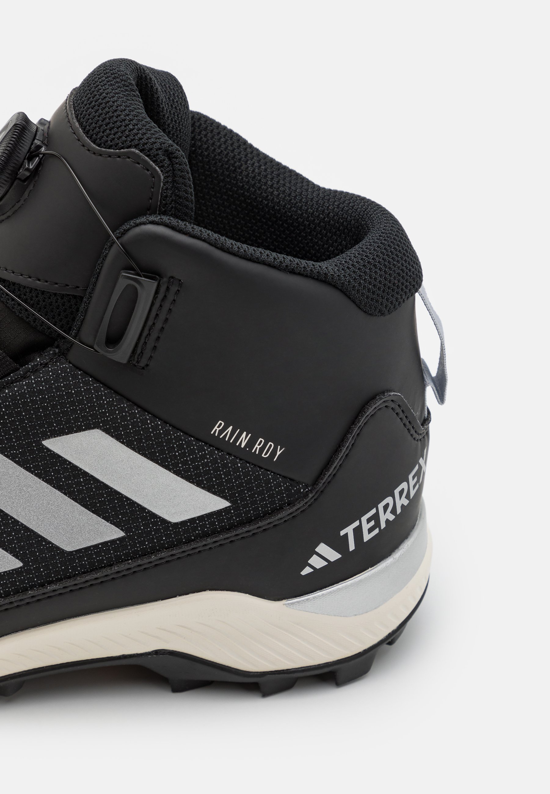 Adidas Terrex TERREX BOA UNISEX - Wanderschuhe - Core Black/Silber Metallic