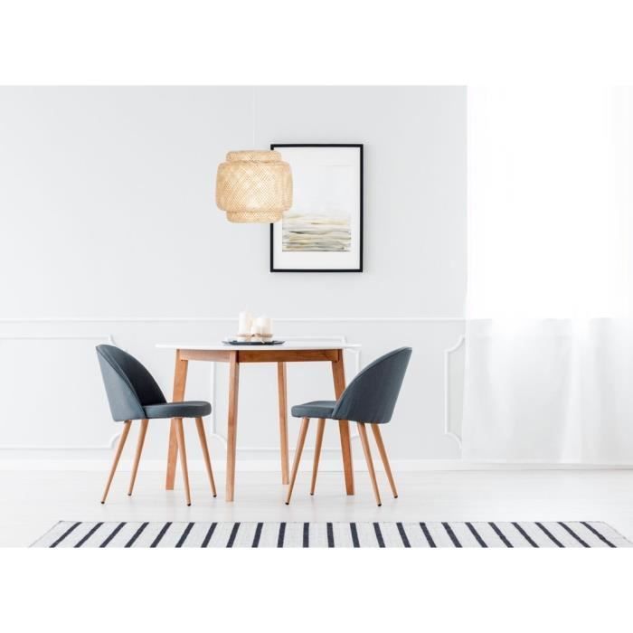 Lámpara colgante BALI Bamboo - Estructura Ø 40 x H 35 cm - Longitud del cable 115 cm - E27 60W