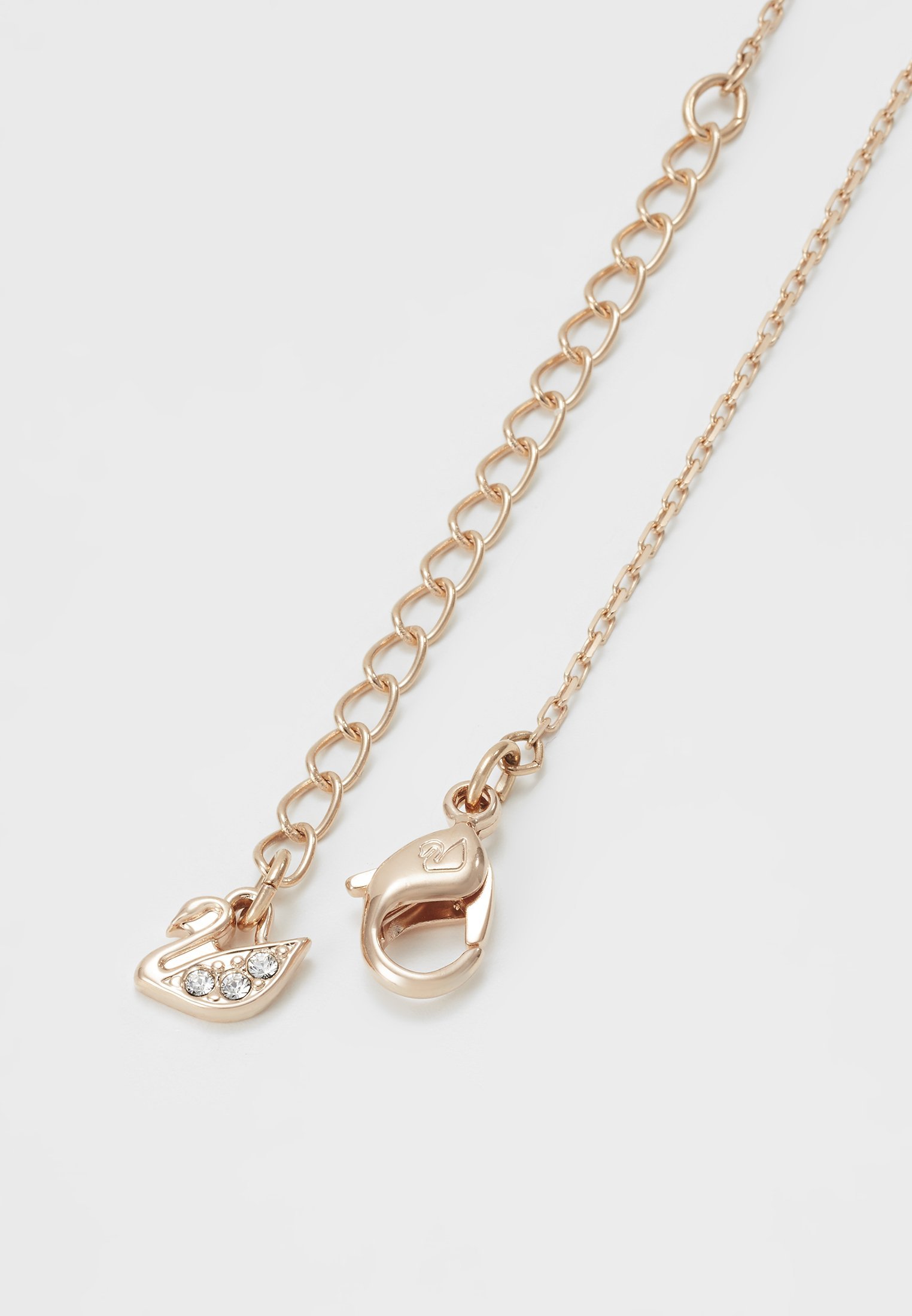 Swarovski HYPERBOLA KETTING INFINITY EN HART - Ketting - wit