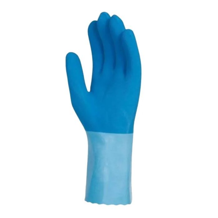 SINGER - Blå latexhandske - Størrelse S