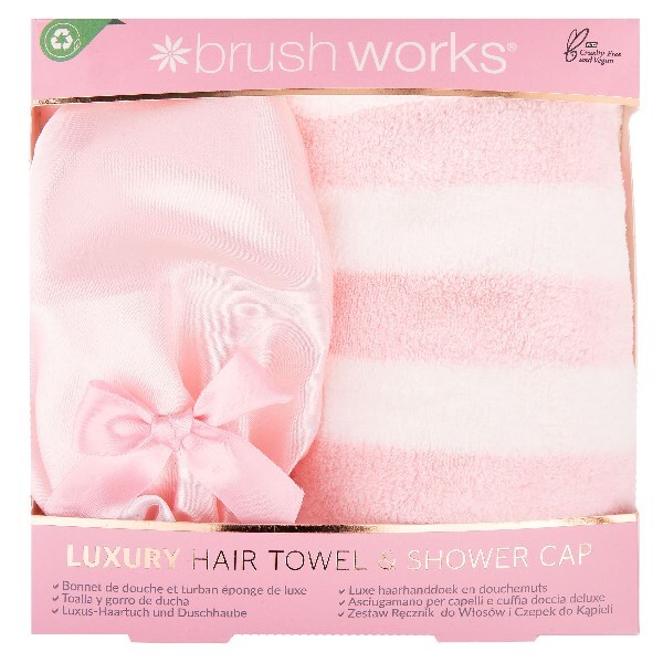Luksuzni ručnik za kosu i kapa za tuširanje Brushworks