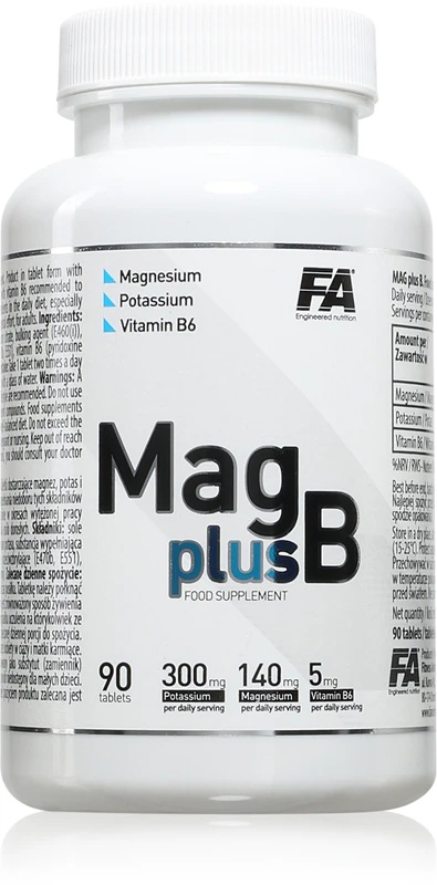 Kapsule prehranskega dopolnila Fitness Authority Mag B Plus za podporo telesnemu in duševnemu zdravju