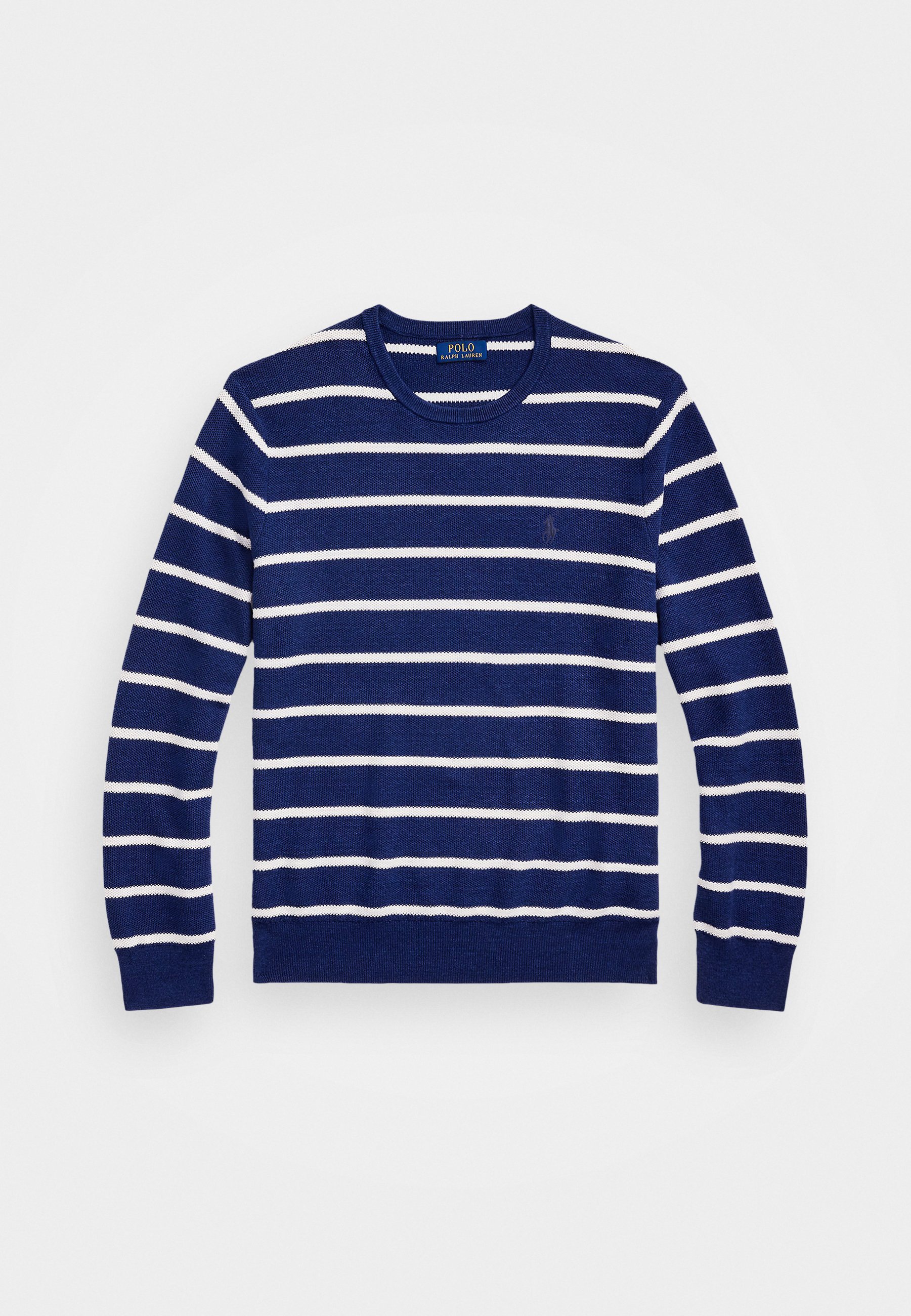 Polo Ralph Lauren Langarm-Pullover – Marineblau
