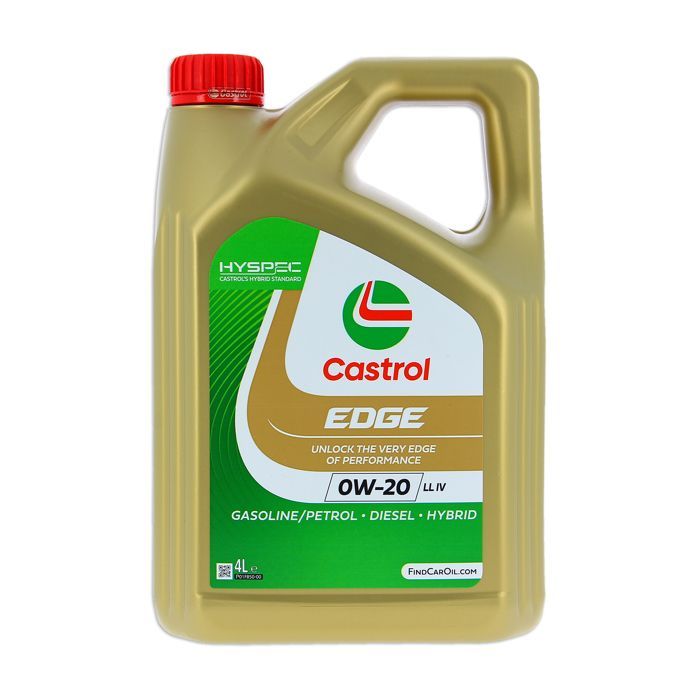 Engine oil - CASTROL - EDGE 0W-20 LL IV - 4L