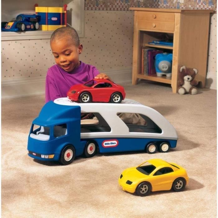 Little Tikes - Large Car Carrier with 2 Sports Cars - Ages 3+
