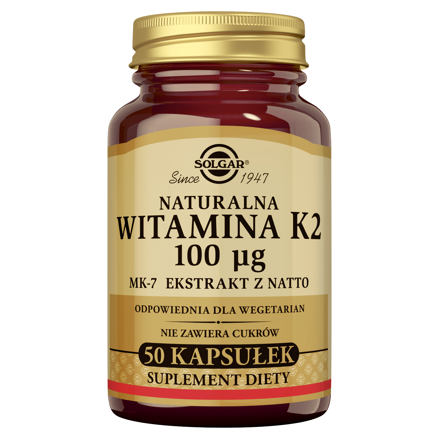 Vitamina K2 Solgar 100 mcg