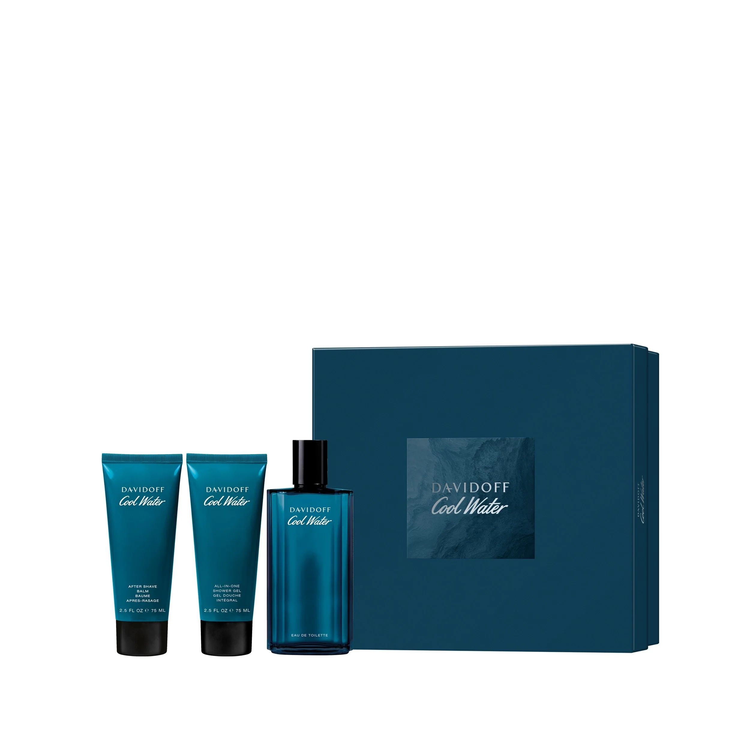 Cool Water Davidoff Cool Water Man Eau de Toilette Cofanetto Regalo - Cofanetto Profumo Uomo, Eau de Toilette