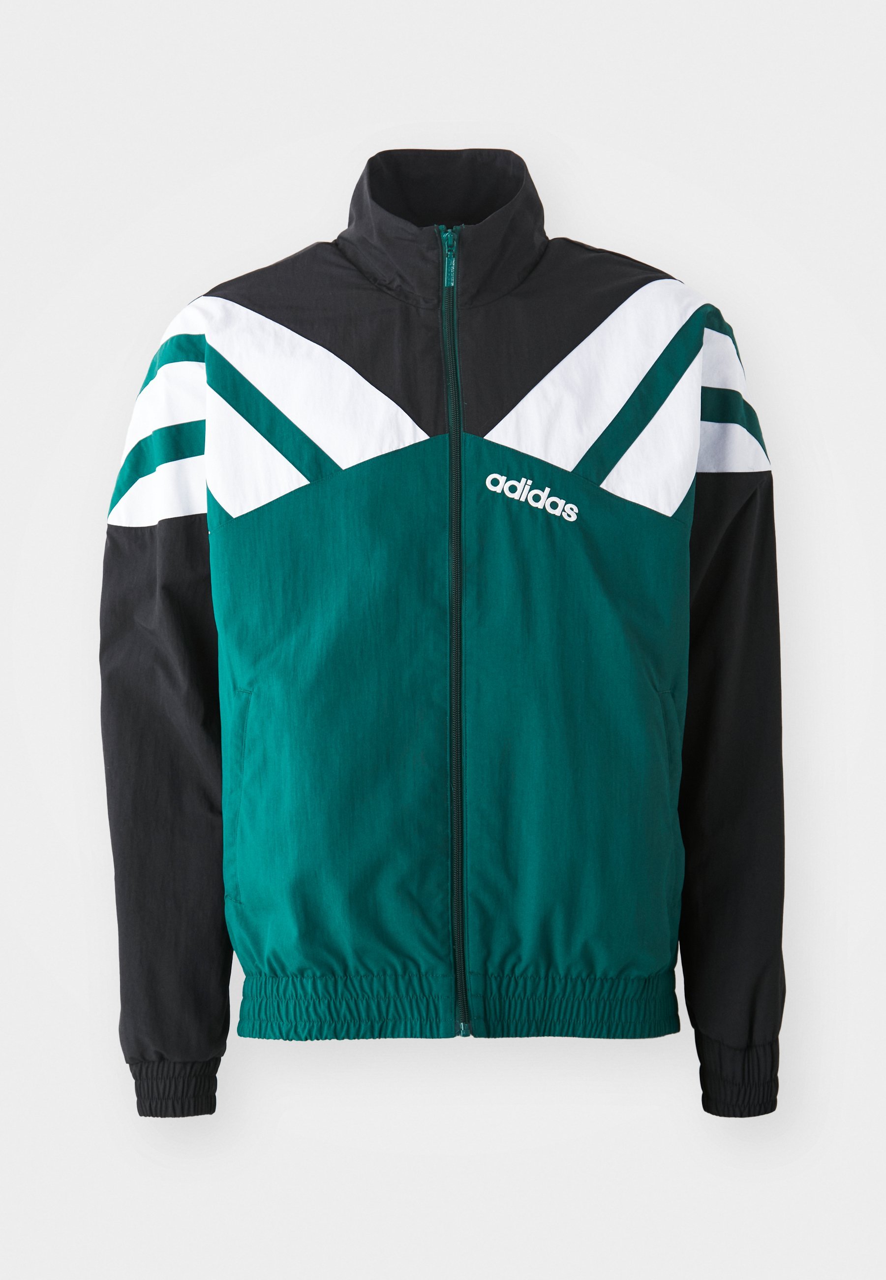 adidas Originals TRACK - Giacca estiva - verde college/nero