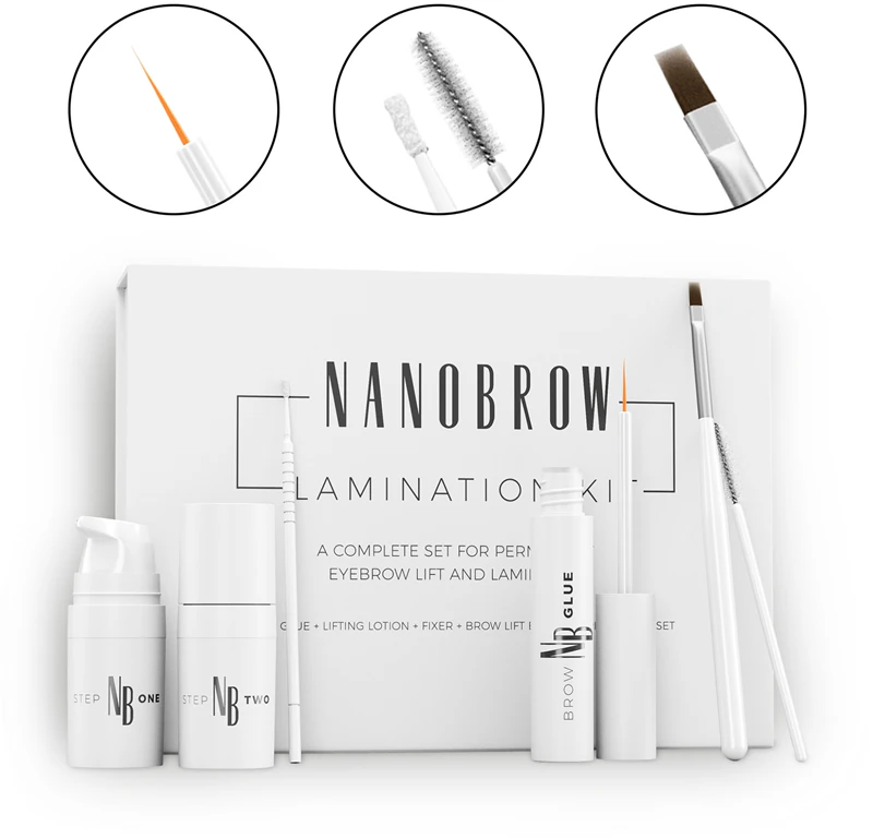Nanobrow Lamination Kit wenkbrauwvormpalet