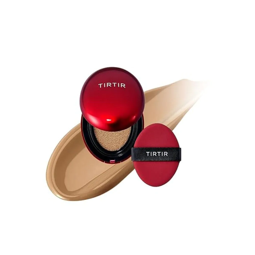 Tirtir Mask Fit Red Mini Cushion Podkład w gąbce SPF40 PA++, 34W Toffee