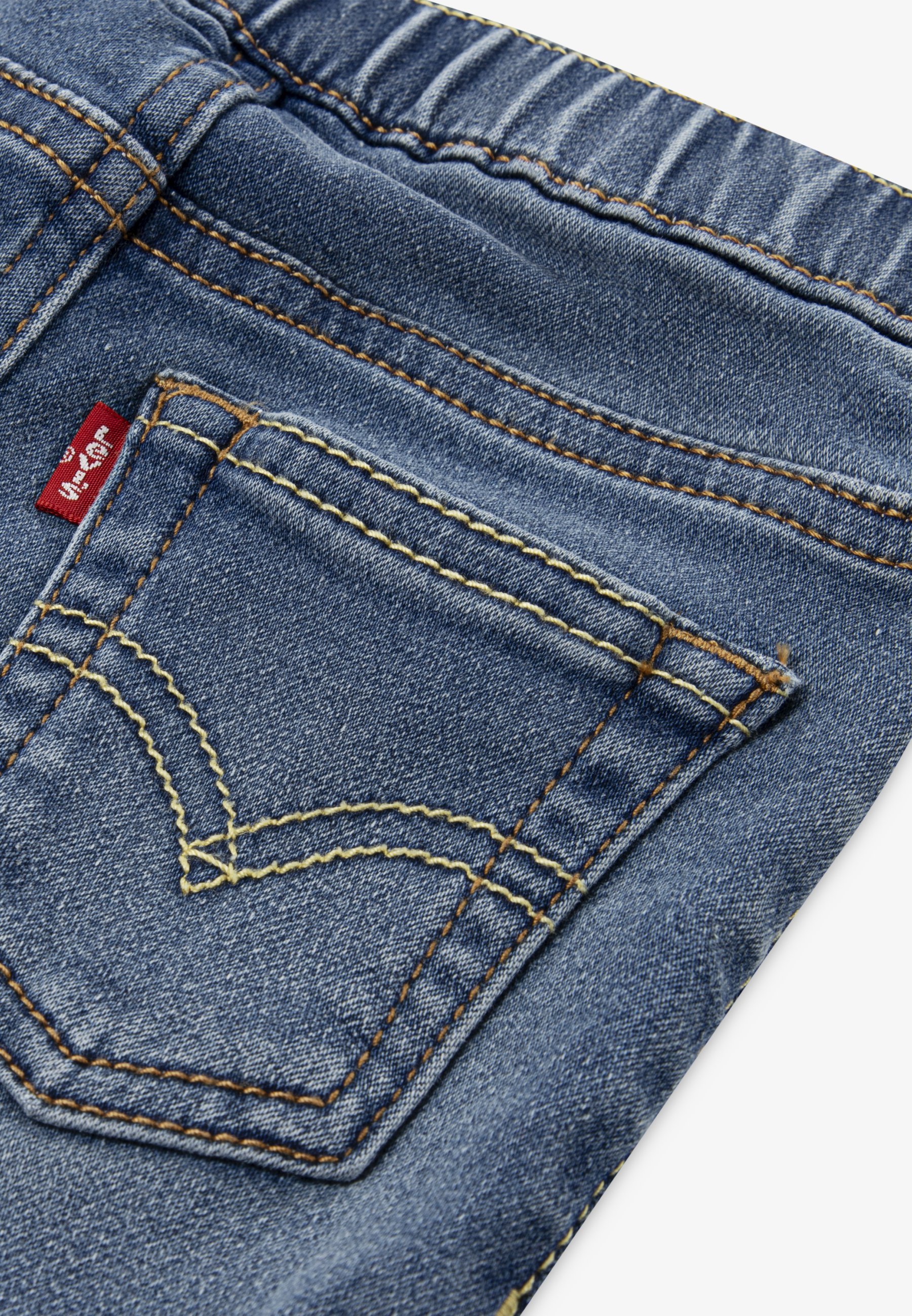 Levi's® SLIM DOBBY PULL ON - Jeans a gamba dritta - tarnation