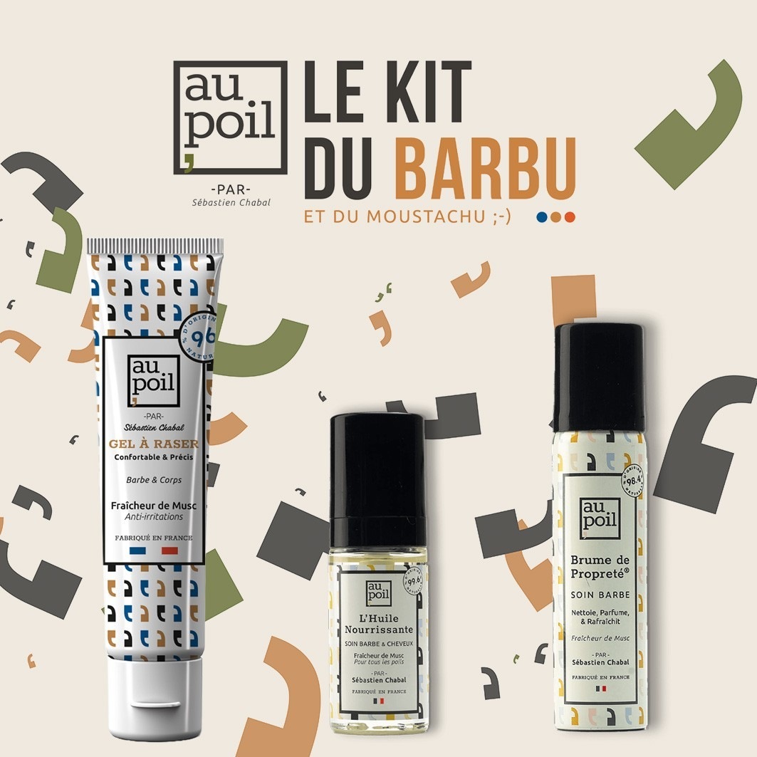 Au Poil Le Kit du Barbu