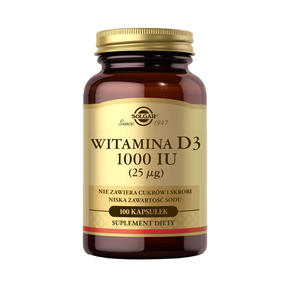 Solgar Vitamin D3 25 MCG (1000 IU)