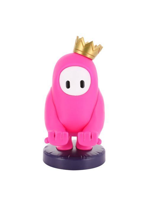 Soporte para videojuegos - Cableguys - Fall Guys - Figura rosa - Cargador micro-USB - Multiplataforma