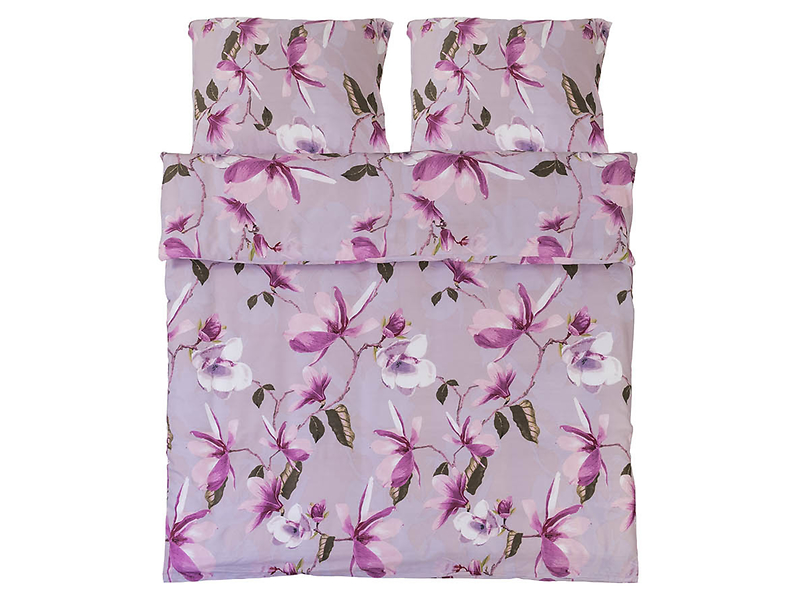 Komplet pościeli Magnolia bawełna satynowa 160x200 cm   2x70x80 cm