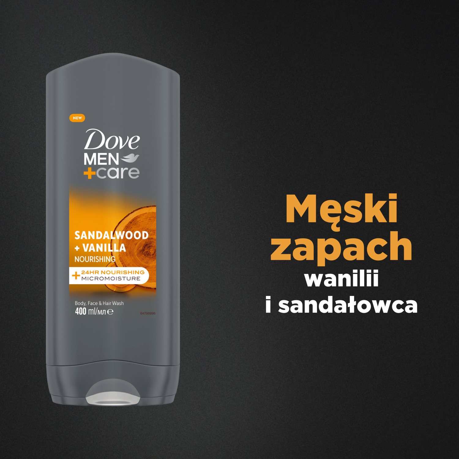 Dove Men+ Soin Santal + Vanille