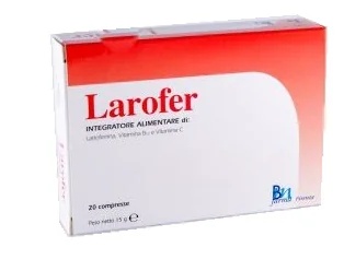 BIEMMEFARMA Larofer, complément alimentaire, 20 comprimés
