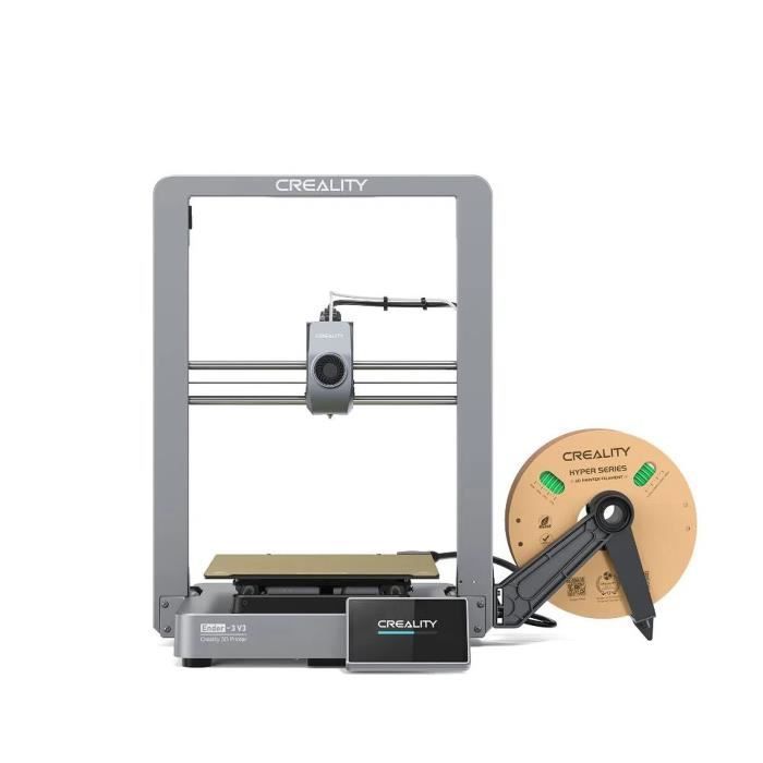 Impresora 3D con cabezal de impresión versátil para PLA, TPU, PETG, ABS, PLA-CF, PETG-CF y CR-Carbon. Conectividad USB y Wi-Fi.