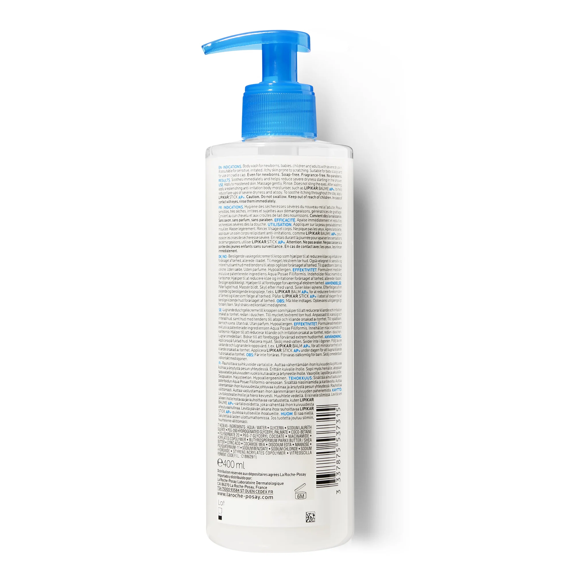 Lipikar Lipikar Syndet AP+ Detergente Corpo - Bagno e Doccia