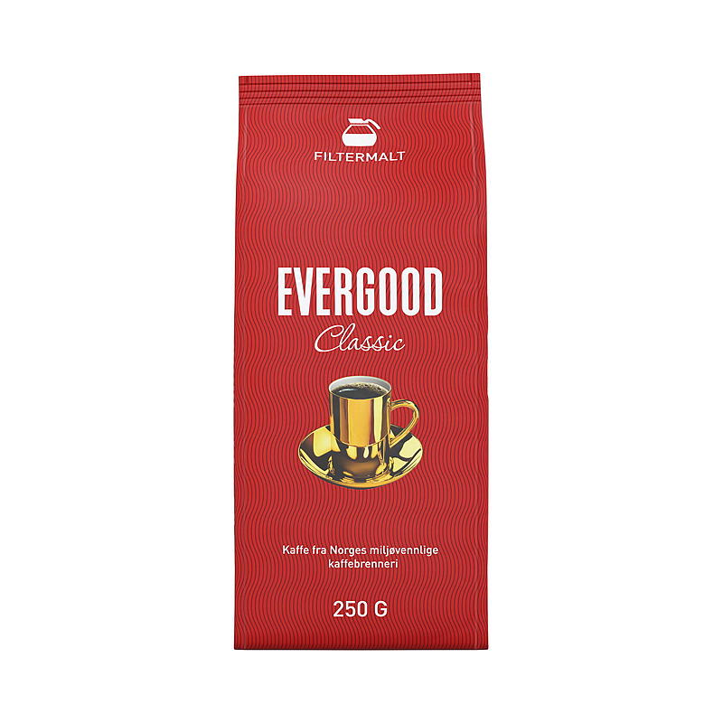 Evergood filterkaffepulver 250 g Evergood Classic