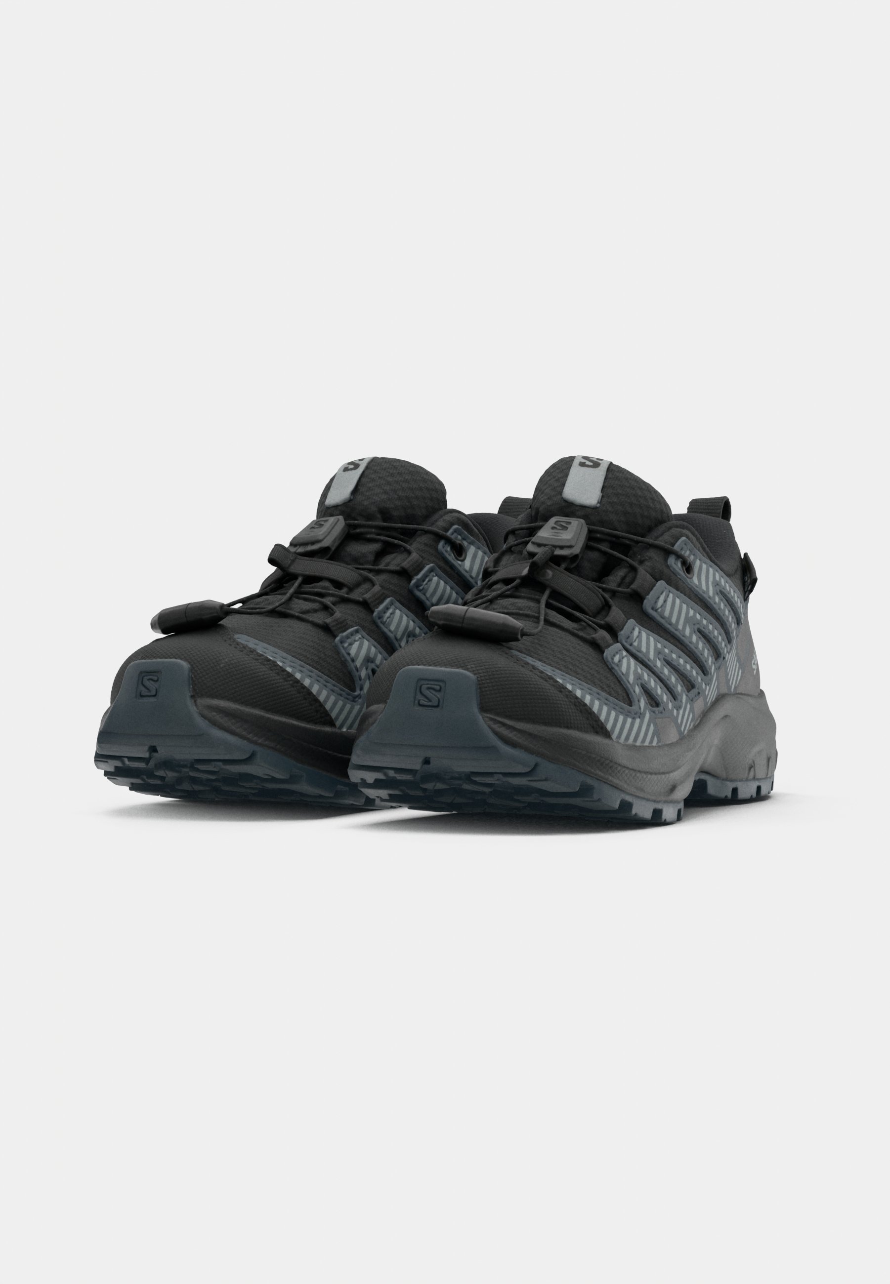 Salomon XA PRO V8 WATERPROOF UNISEX - Wandelschoenen - zwart/turbulence/quarry