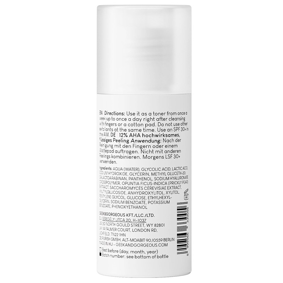 Geek & Gorgeous Smooth Out peeling na tvár – 100 ml