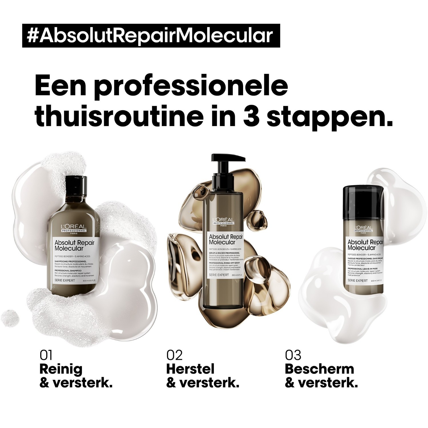 L'Oréal Professionnel serum za kosu Absolut Repair molekularni serum za ispiranje - 250 ml