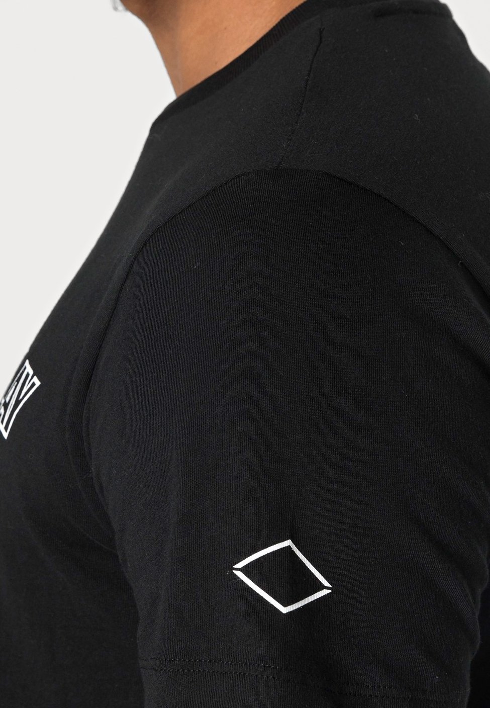 Replay Print T-skjorte - svart