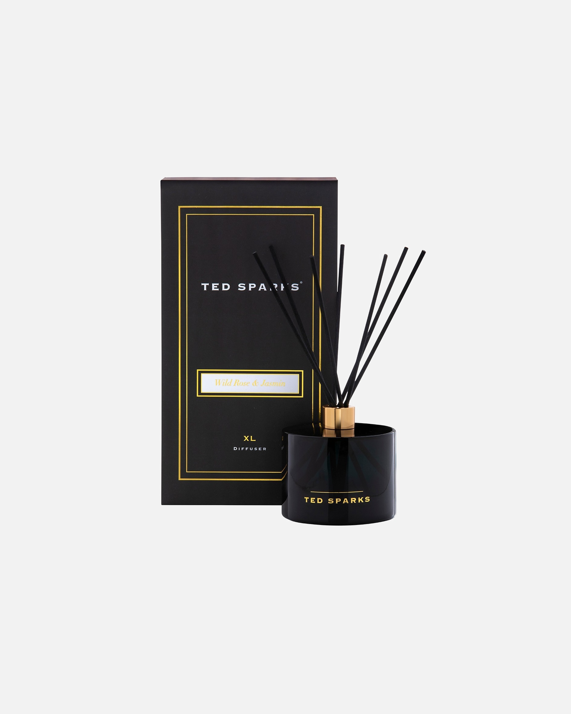 Ted Sparks difuzér do pokoje „Divoká růže a jasmín“ XL – 450 ml
