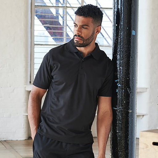 Polo De Deporte De Manga Corta Awdis Sports Performance Cool