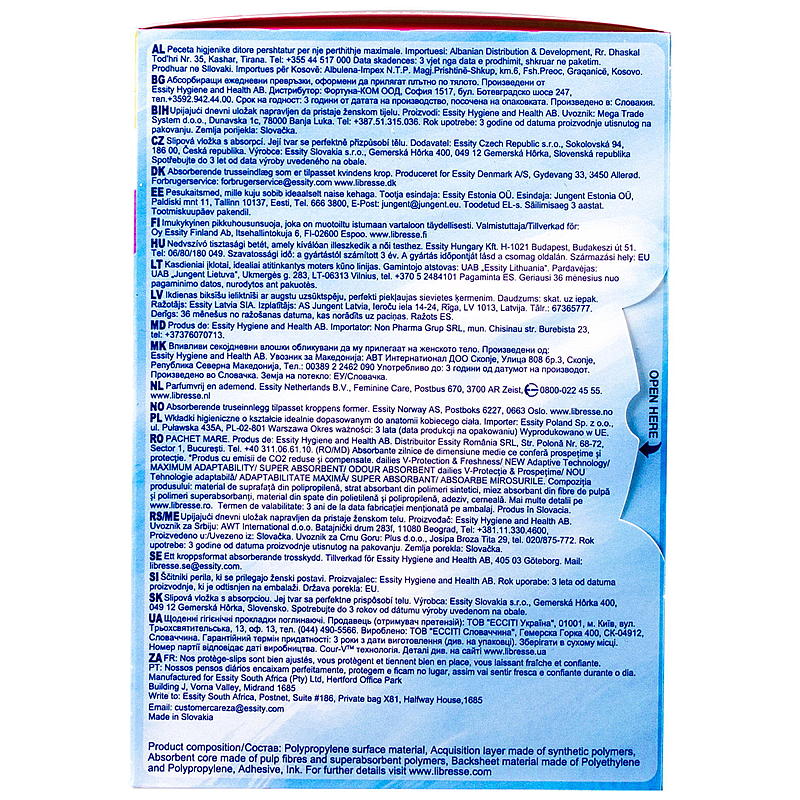 Libresse Libresse 80-pack trosskydd Normal